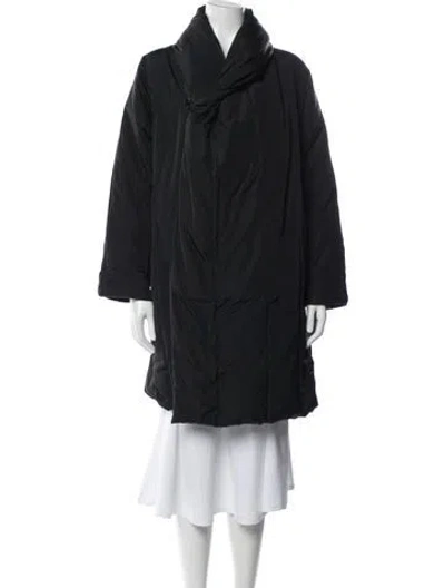 Pre-owned Max Mara Coat In Black