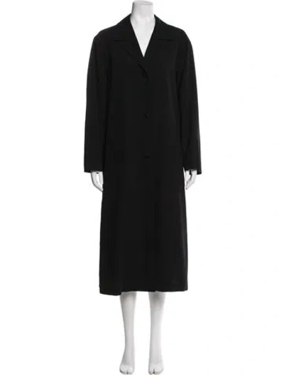 Pre-owned Max Mara Coat In Black