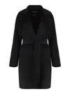 Max Mara Coat In Black