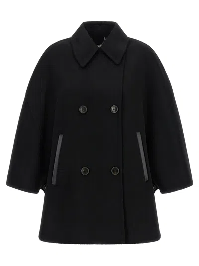 Max Mara Coat In Black