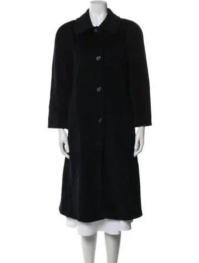 Pre-owned Max Mara Coat In Black