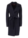 Max Mara Coat In Blue