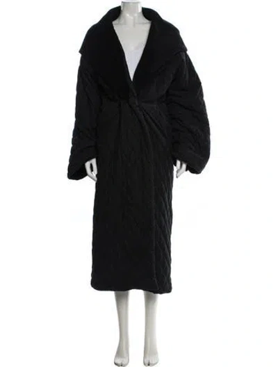 Pre-owned Max Mara Coat In Blue