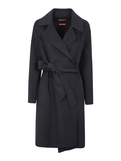 Max Mara Coat In Blue