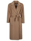 Max Mara Brown Locri Coat In Brown