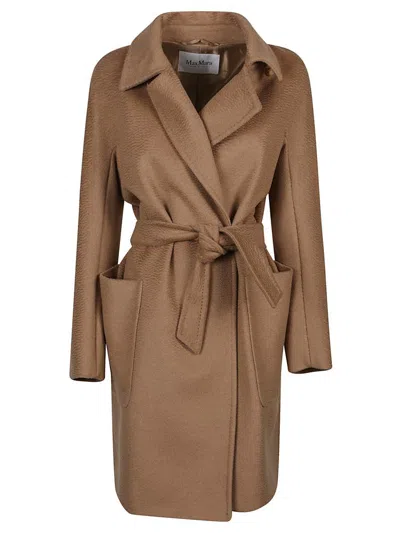 Max Mara Coat In Brown