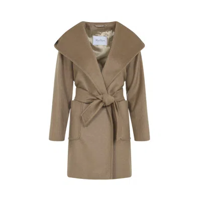 Max Mara Coat In Brown
