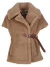 Max Mara Coat In Brown