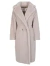 Max Mara Coat In Neutral