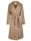Max Mara Coat In Brown