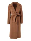 Max Mara Coat In Brown