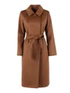 Max Mara Coat In Brown