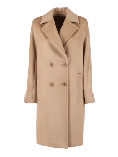 Max Mara Coat In Brown