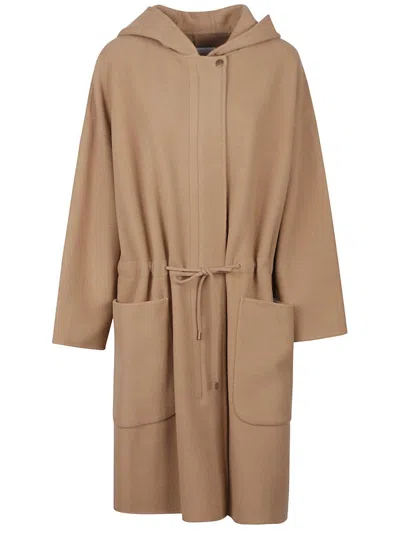 Max Mara Coat In Brown