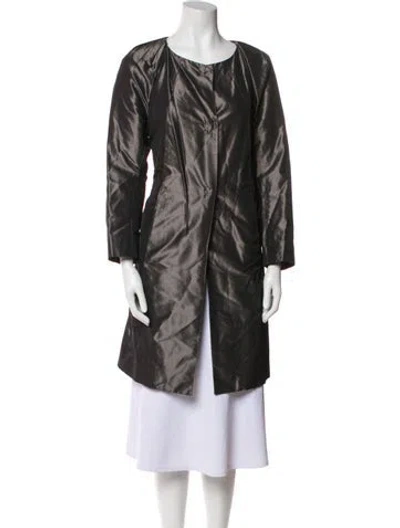 Pre-owned Max Mara Coat In Brown