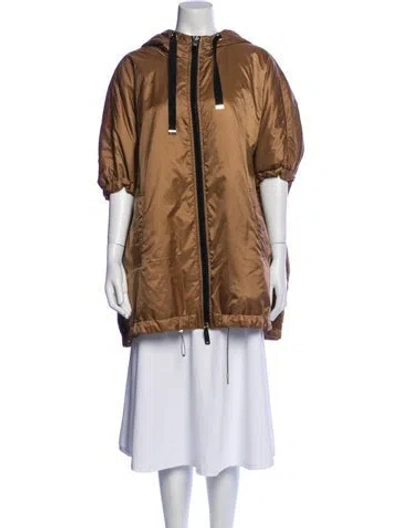 Pre-owned Max Mara Coat In Brown