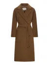 Max Mara Attuale1234 Coat In Brown