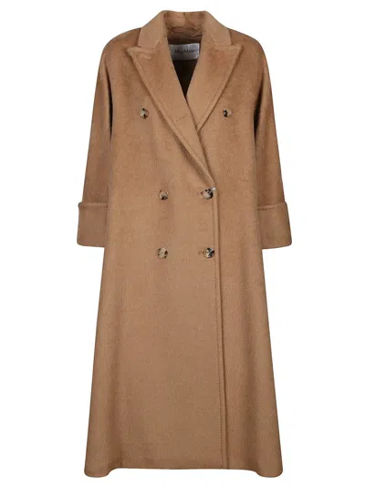 Max Mara Caronte Coat In Brown