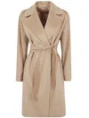 Max Mara Coat Classic In Brown