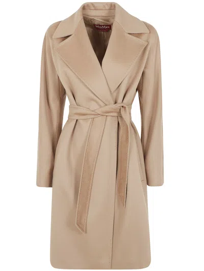 Max Mara Coat Classic In Brown