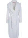 Max Mara Coat Classic "mst Cles" In White