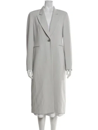 Pre-owned Max Mara Coat In Gray