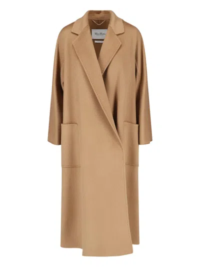 Max Mara Coat "ludmilla" In Brown