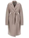 Max Mara Cashmere Fitted Jacket In Brown