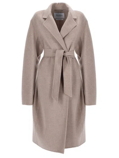 Max Mara Coat "maceri" In Brown