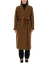 Max Mara Coat "madame" In Brown