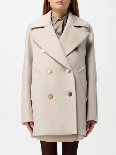 Max Mara Coat  Woman Color Beige In Cream