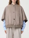 Max Mara Coat  Woman Color Beige In Neutral