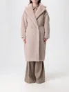Max Mara 'tedgirl' Coat In Pink