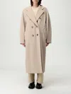 Max Mara Coat  Woman Color Beige In Neutral