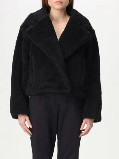 MAX MARA COAT MAX MARA WOMAN COLOR BLACK,G55703002