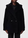 Max Mara Coat  Woman Color Black In Black