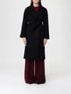 Max Mara Coat  Woman Color Black In Black