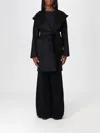 Max Mara Coat  Woman Color Black In Black