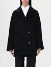 Max Mara 101801 Icon Wool And Cashmere Coat In Black