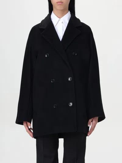 MAX MARA COAT MAX MARA WOMAN COLOR BLACK,412864002