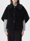 Max Mara Coat  Woman Color Black In Multi