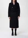 Max Mara Iconic Tailored Wool Cashmere Coat In Schwarz