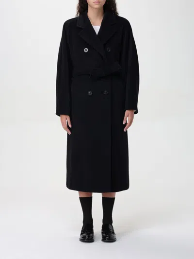 MAX MARA COAT MAX MARA WOMAN COLOR BLACK,412861002