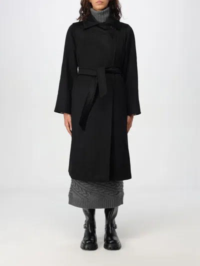 MAX MARA COAT MAX MARA WOMAN COLOR BLACK,412937002