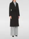 Max Mara Coat  Woman Color Black In Schwarz