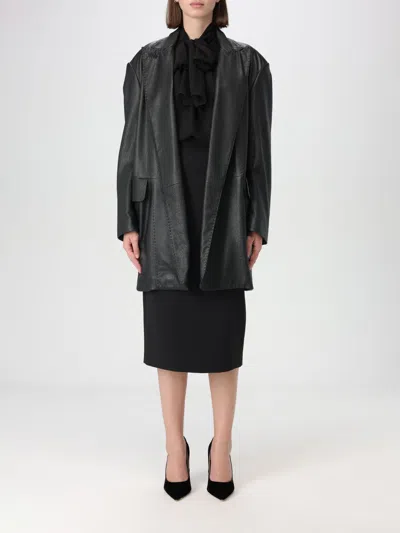 MAX MARA JACKET MAX MARA WOMAN COLOR BLACK,412973002