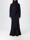 Max Mara Coat  Woman Color Blue In Blue