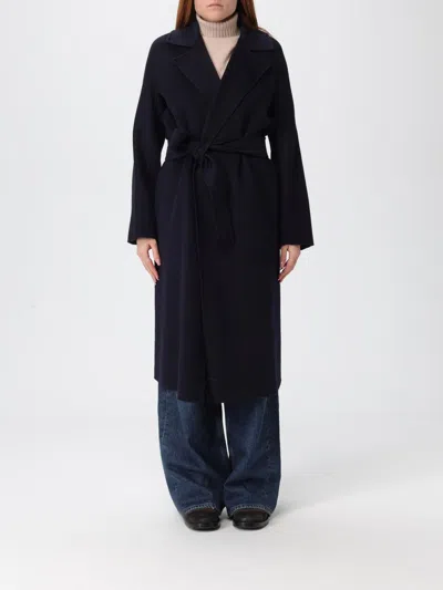 Max Mara Coat  Woman Color Blue