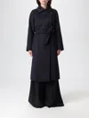 Max Mara Coat  Woman Color Blue In Blue