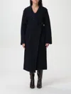 Max Mara Coat Woman Blue Women In Blue